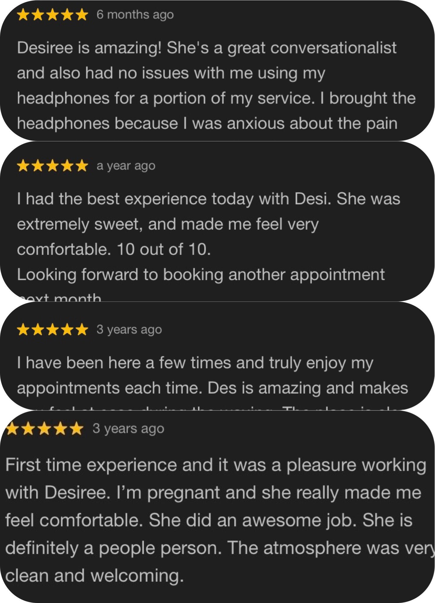 Facebook, Google, Yelp logos for review requests